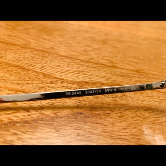 Ray-Ban RB3449 Iconic Aviator - Picture 5 of 8